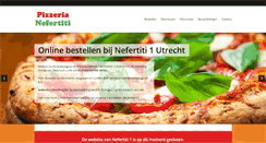 Desktop Screenshot of nefertiti1.nefertitipizzeria.nl